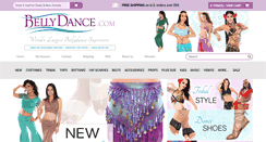 Desktop Screenshot of bellydance.com